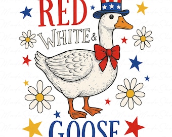 Rot, Weiß und Gans Png, 4. Juli Gans Png, vierter Juli Png, Amerika Dumme Gans Png, 4. Gans Png, Gans 4. Juli, Gans 4. Png