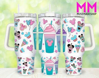 Cartoon Characters 40oz Tumbler Png, Cartoon Tumbler 40oz Png, Movies Characters 40oz Tumbler Wrap,Mouse 40oz Quencher Tumbler