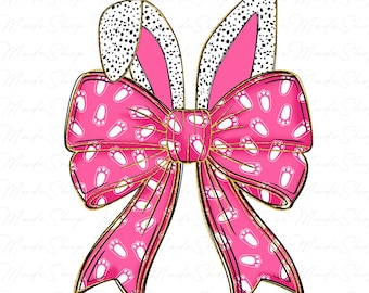 Happy Easter Png, Brushstroke Easter Png, Retro Easter Png, Easter Bunny Coquette Png, Easter Vibes Png, Easter Bunny Png, Bunny Bow Png
