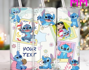Niestandardowa nazwa postaci z kreskówek 20 oz Skinny Tumbler Png, Cartoon 20oz Tumbler Png, Cartoon Straight and Taper Tumbler Wrap