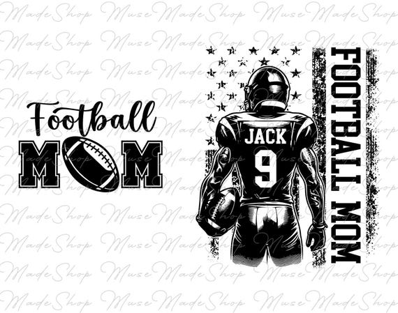 Bundle Custom Football Mom Png, Football mom png, Football png, Game Day Png, Football Mama png, Football Season Png, Sports png