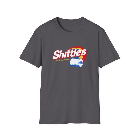 Funny Shittles Unisex Softstyle T-shirt, Taste the Ass Hole