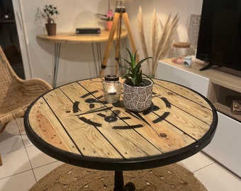 Circled table 90 cm