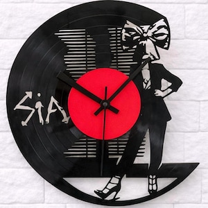 The Weeknd Vinyl Wall Clock – Handmade Record Clock – Music Fan Gift – Upcycled LP – Free Shipping Worldwide