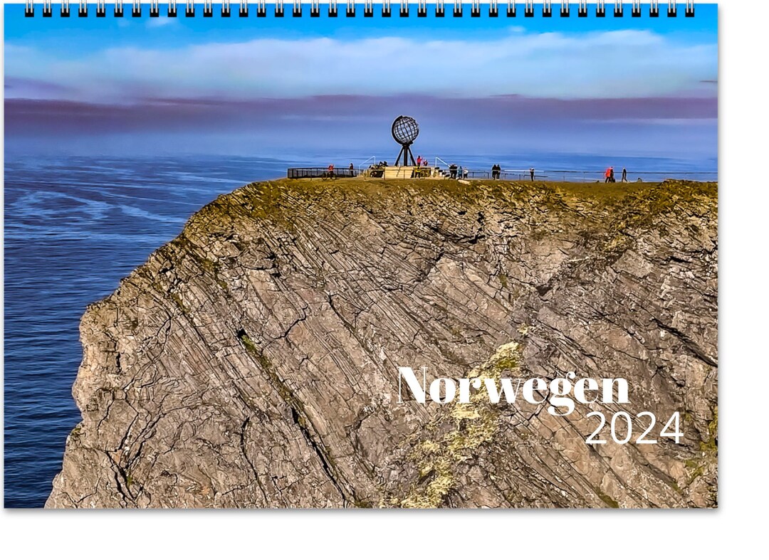 Norway Wall Calendar Photo Calendar A4 2024 Etsy
