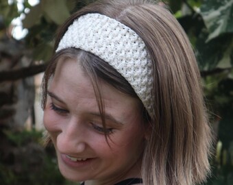 Crochet Headband Pattern: Easy Stretchy Hair Accessory (PDF Pattern)