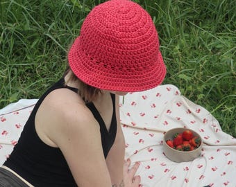 CROCHET PATTERN | Bucket Hat Two | Crochet Bucket Hat, Bucket Hat, Crochet Hat, Sun Hat, Summer Hat | PDF Pattern