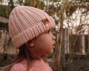 Crochet Fisherman Beanie Pattern: Ribbed Style (PDF Pattern)