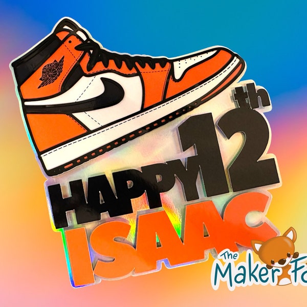 Nike Air Jordan Shoe Cake Topper