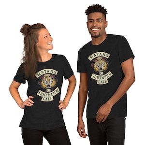 Mayans M.C Sons of Anarchy T-Shirt Unisex - 100% Cotton | Reaper Crew, SAMCRO, Jax Teller Flannel, Mayans Show