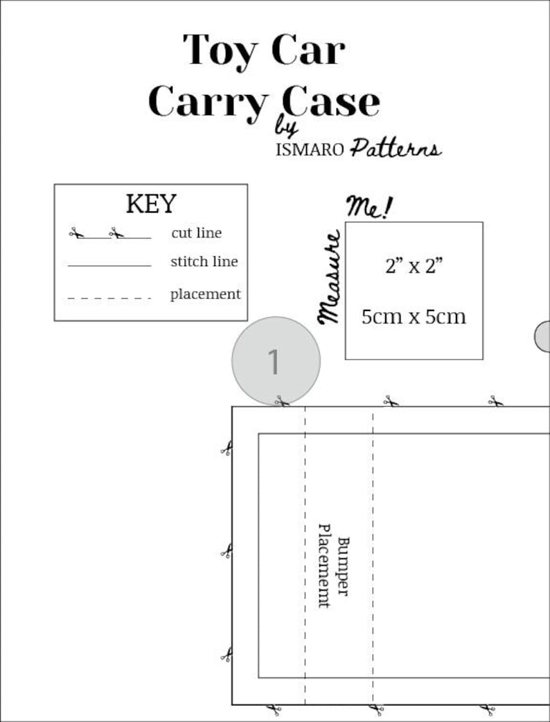 Car-Shaped Toy Car Storage Bag Sewing Pattern | Digital PDF with Instructions image 4
