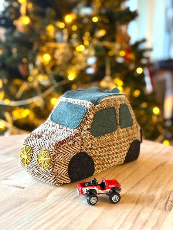 Car-Shaped Toy Car Storage Bag Sewing Pattern | Digital PDF with Instructions