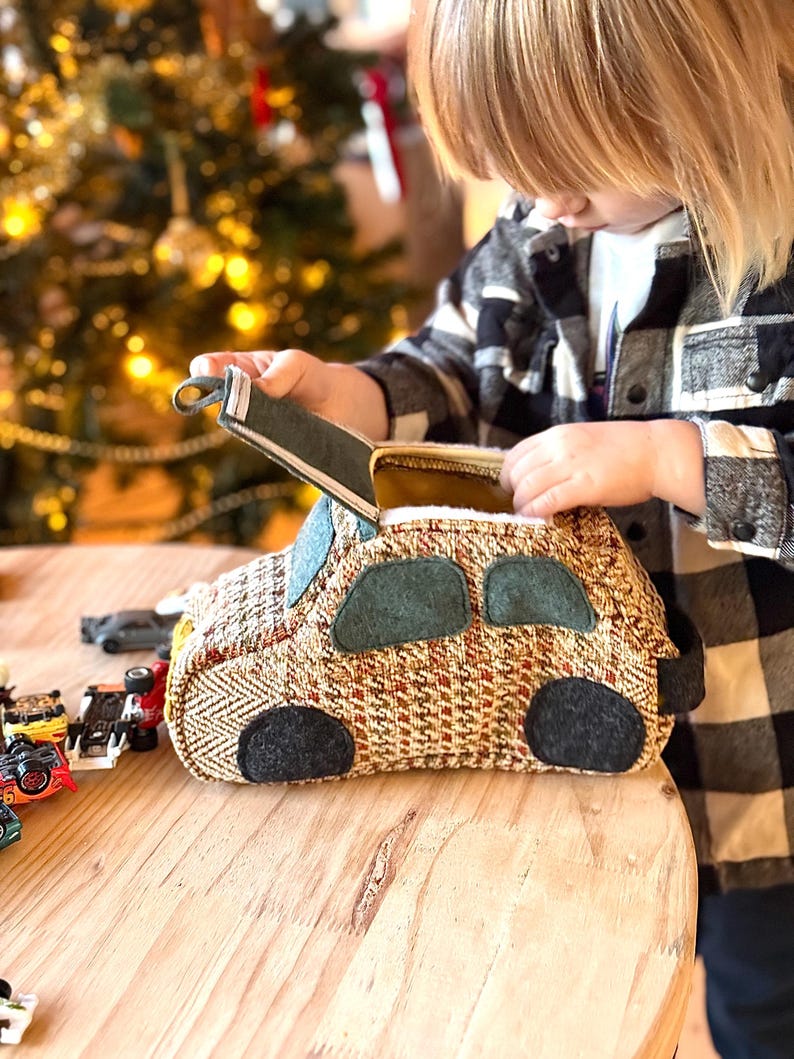 Car-Shaped Toy Car Storage Bag Sewing Pattern | Digital PDF with Instructions image 7