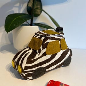 Car-Shaped Toy Car Storage Bag Sewing Pattern | Digital PDF with Instructions image 2