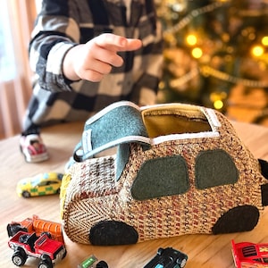 Car-Shaped Toy Car Storage Bag Sewing Pattern | Digital PDF with Instructions image 9