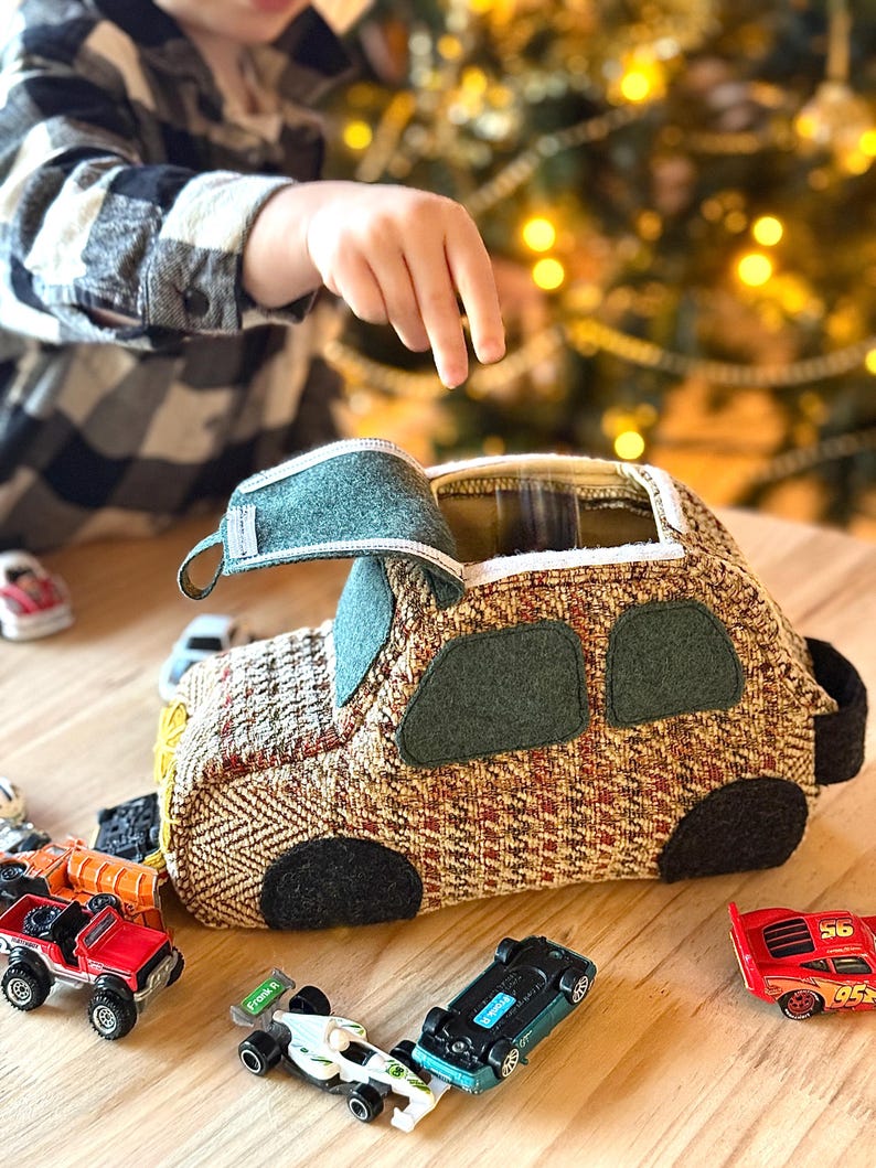 Car-Shaped Toy Car Storage Bag Sewing Pattern | Digital PDF with Instructions image 8