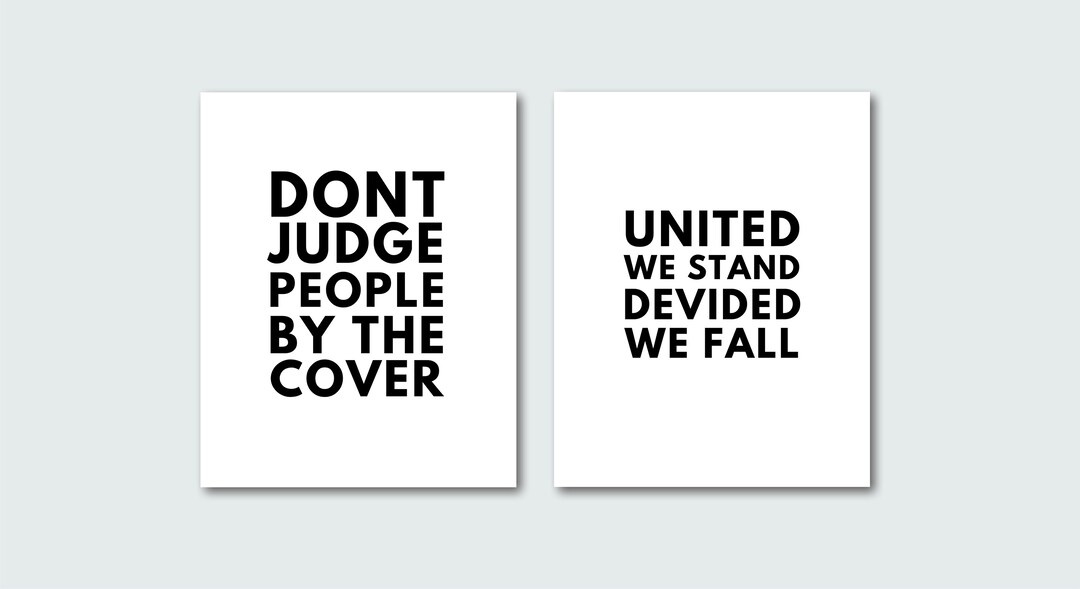 Proverb Words Idiom Beautiful Words Wall Art Etsy