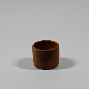 Wooden bowl, rosewood, solid wood, diameter 4.6