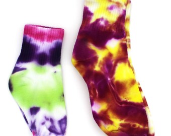 Chaussettes tie-dye pour enfants - 4 tailles disponibles