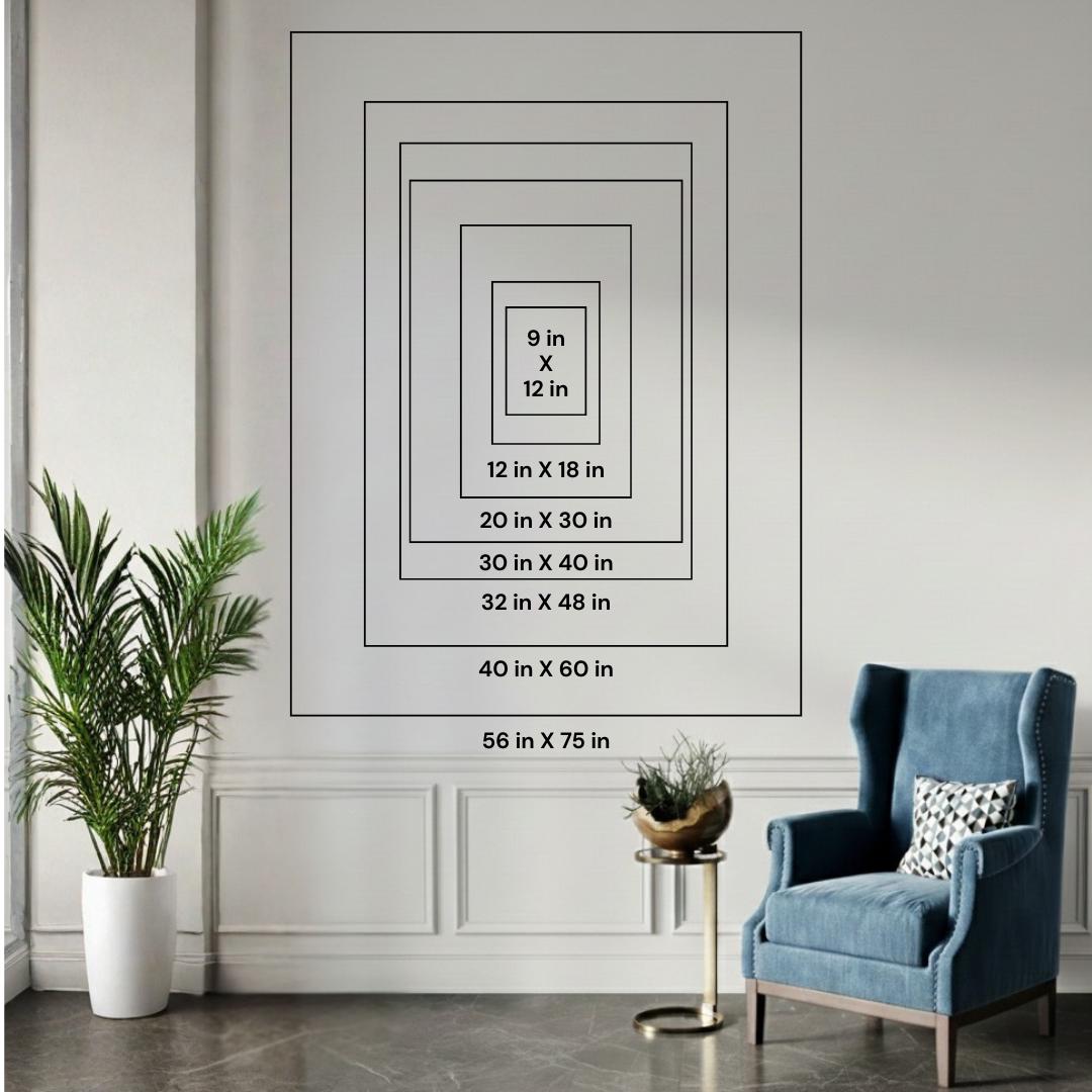 grijze olifant moderne kunst van haroulita op canvas, behang en meer