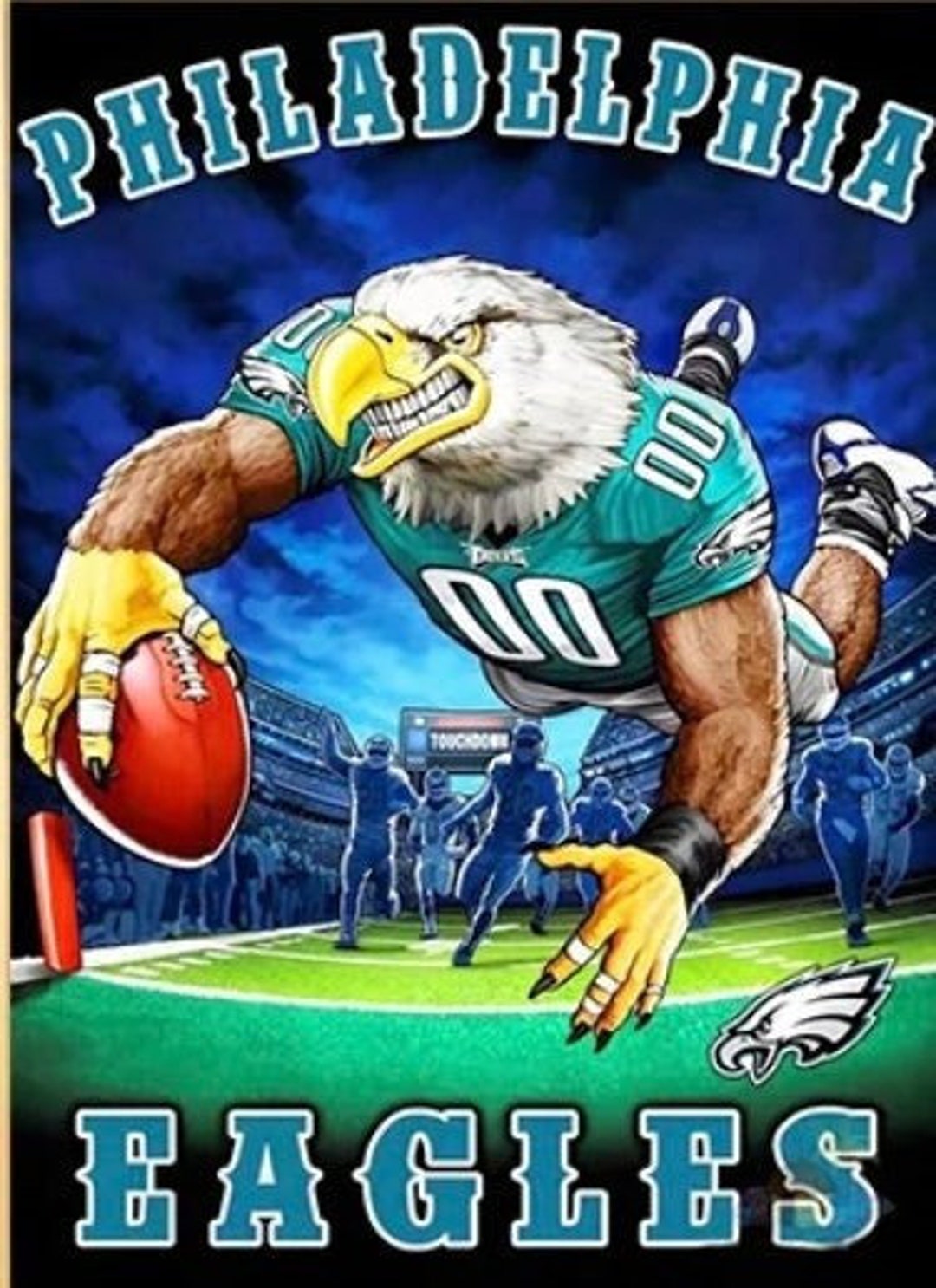 NFL Eagles Diamond Art Kit - Etsy