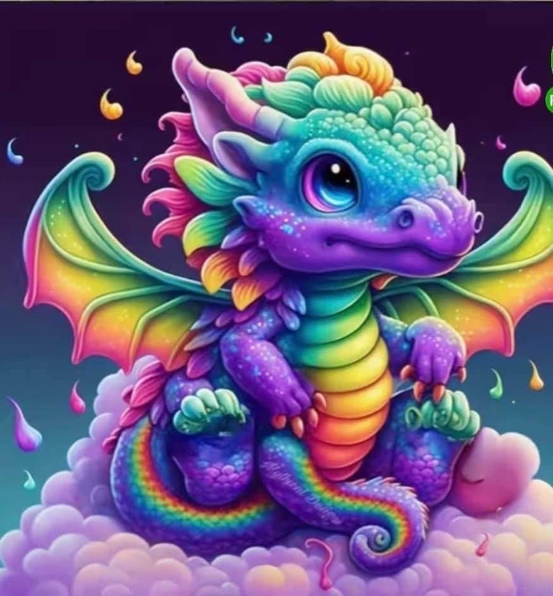 Dragon Diamond Art Kit Etsy