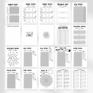 Mental Health Trackers Bundle, Printable Self Care Journal Pages ...