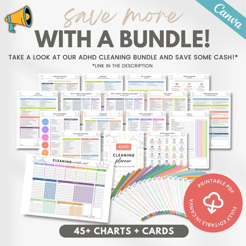 Editable Laundry Schedule, Weekly Laundry Routine, Washing Day Planner ...
