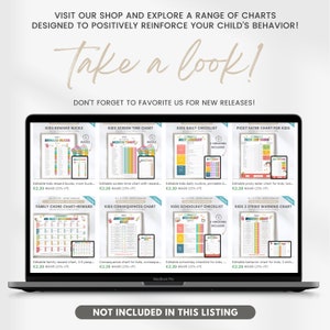 Editable Behavior Chart for Kids, Behavior Management Tracker for ...