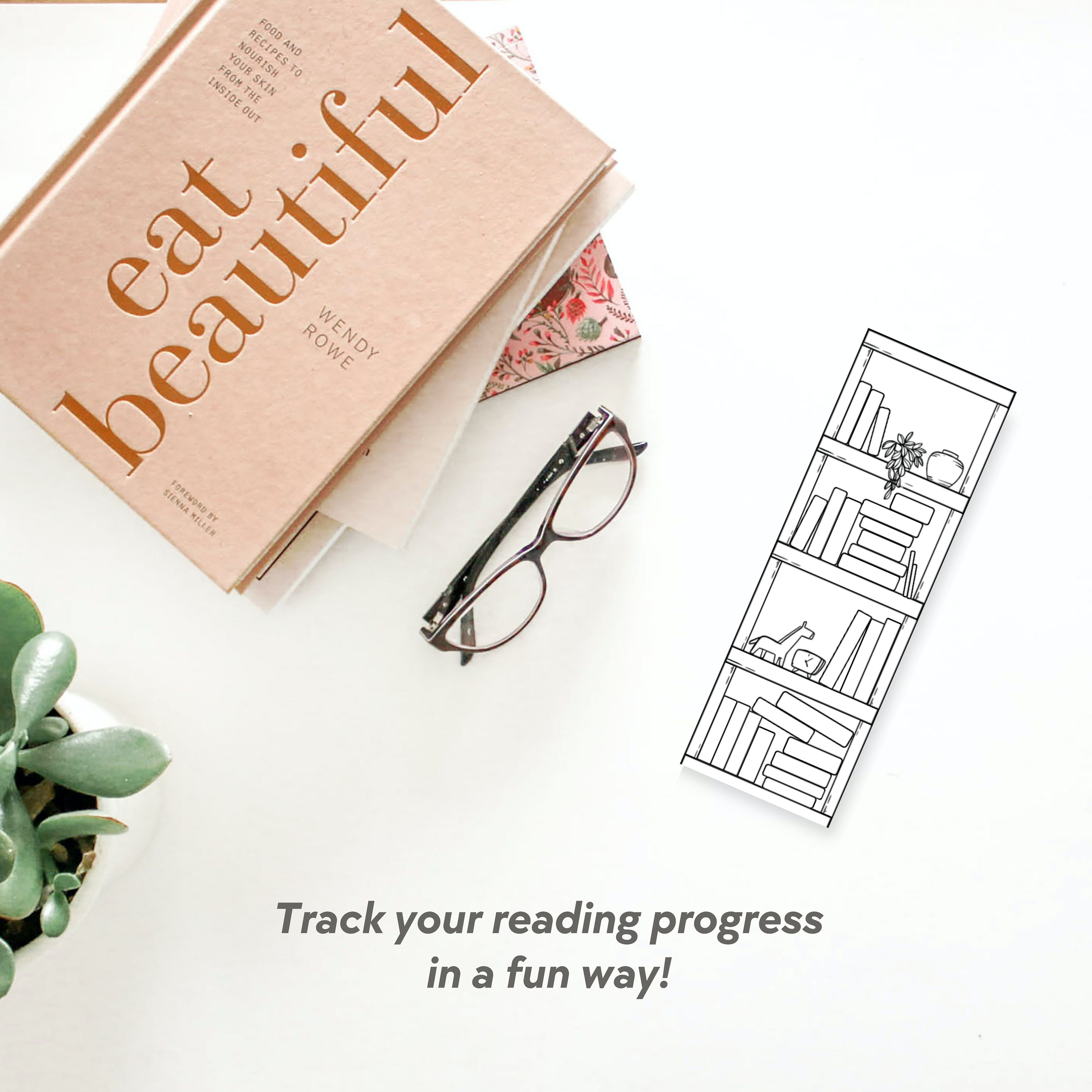 Printable Bookshelf Bookmarks, Editable Reading Tracker, Coloring Printable Bookshelf Bookmarks, Editable Reading Tracker, Coloring