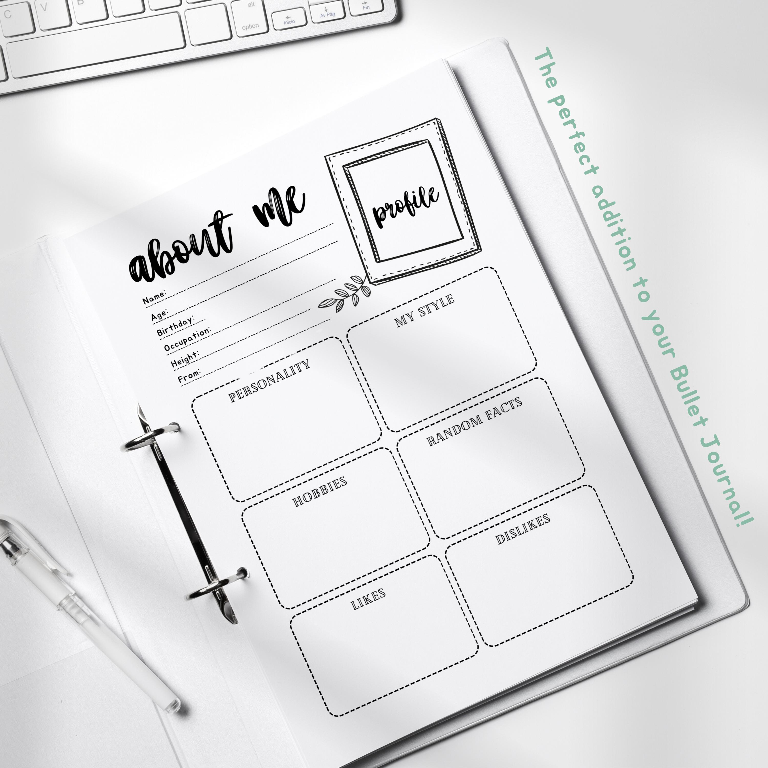 Mental Health Trackers Bundle, Printable Self Care Journal Pages ...