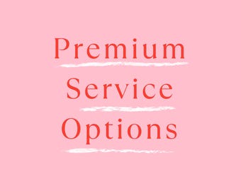 PREMIUM SERVICE OPTIONEN