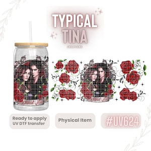 UV# 624 | UVDTF Cup wrap | Ready to apply | High Quality | Printed in house | Transfer | Fits 16oz