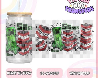 UV #7034 | UVDTF Cup wrap | Ready to apply | High Quality | Printed in house | Easy application | Cup Transfer | Fits 16oz-17oz cups or mugs