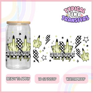 UV #7476 | UVDTF Cup wrap | Ready to apply | High Quality | Printed in house | Easy application | Cup Transfer
