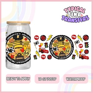 UV #6613 | UVDTF Cup wrap | Ready to apply | High Quality | Printed in house | Easy application | Cup Transfer | Fits 16oz-17oz cups or mugs