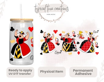 UVDTF Cup wrap | Ready to apply | High Quality | Printed in house | Easy application | UVDTF transfer | Fits 16oz-17oz cups-mugs