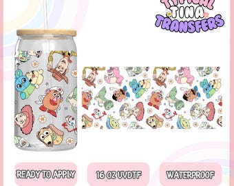 UV #5381 | UVDTF Cup wrap | Ready to apply | High Quality | Printed in house | Easy application | Cup Transfer | Fits 16oz-17oz cups or mugs