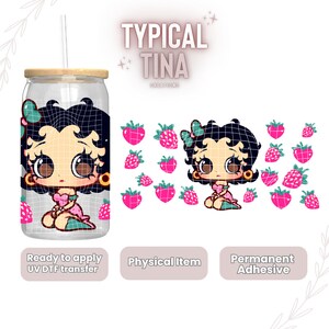 UVDTF Cup wrap | Ready to apply | High Quality | Printed in house | Easy application | Cup Transfer | Fits 16oz-17oz cups or mugs
