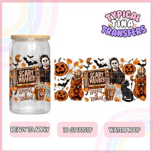 UV #1516-1518 | UVDTF Cup wrap | Ready to apply | High Quality | Printed in house | Easy application | Cup Transfer