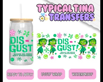 UV# 1460 | UVDTF Cup wrap | Ready to apply | High Quality | Printed in house | Easy application | Transfer | Fits 16oz-17oz cups or mugs