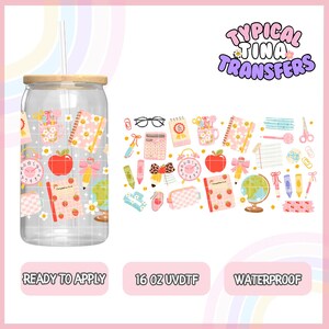UV #7970 | UVDTF Cup wrap | Ready to apply | High Quality | Printed in house | Easy application | Cup Transfer | Fits 16oz-17oz cups or mugs