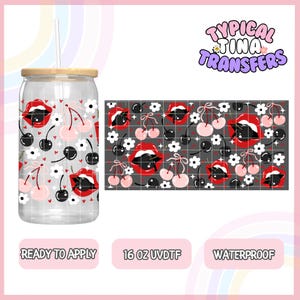 UV #8692 | UVDTF Cup wrap | Ready to apply | High Quality | Printed in house | Easy application | Cup Transfer | Fits 16oz-17oz cups or mugs