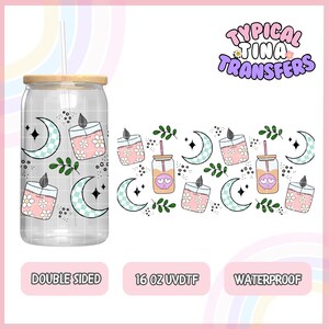 UV #1424 | UVDTF Cup wrap | Ready to apply | High Quality | Printed in house | Easy application | Cup Transfer
