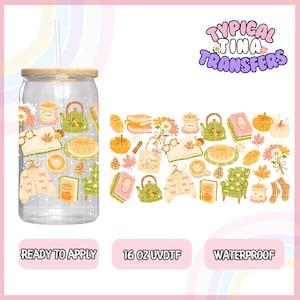 UV #7975 | UVDTF Cup wrap | Ready to apply | High Quality | Printed in house | Easy application | Cup Transfer | Fits 16oz-17oz cups or mugs