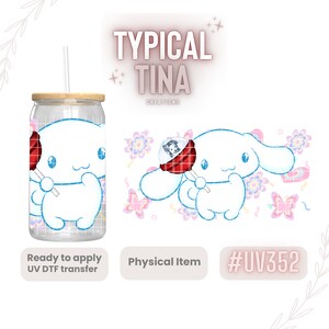 UV#352 | UVDTF Cup wrap | Ready to apply | High Quality | Printed in house | Easy application | Cup Transfer | Fits 16oz-17oz cups or mugs