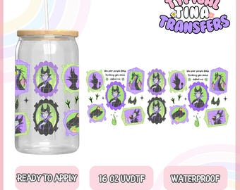 UV #7135 | UVDTF Cup wrap | Ready to apply | High Quality | Printed in house | Easy application | Cup Transfer | Fits 16oz-17oz cups or mugs