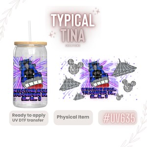 UV# 635 | UVDTF Cup wrap | Ready to apply | High Quality | Printed in house | Transfer | Fits 16oz