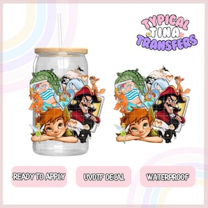 UVDTF Decal | Ready to apply | High Quality | Printed in house | Easy application | Cup Transfer |