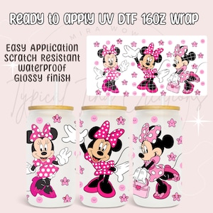 UVDTF Cup wrap | Ready to apply | High Quality | Printed in house | Easy application | Cup Transfer | Fits 16oz-17oz cups or mugs